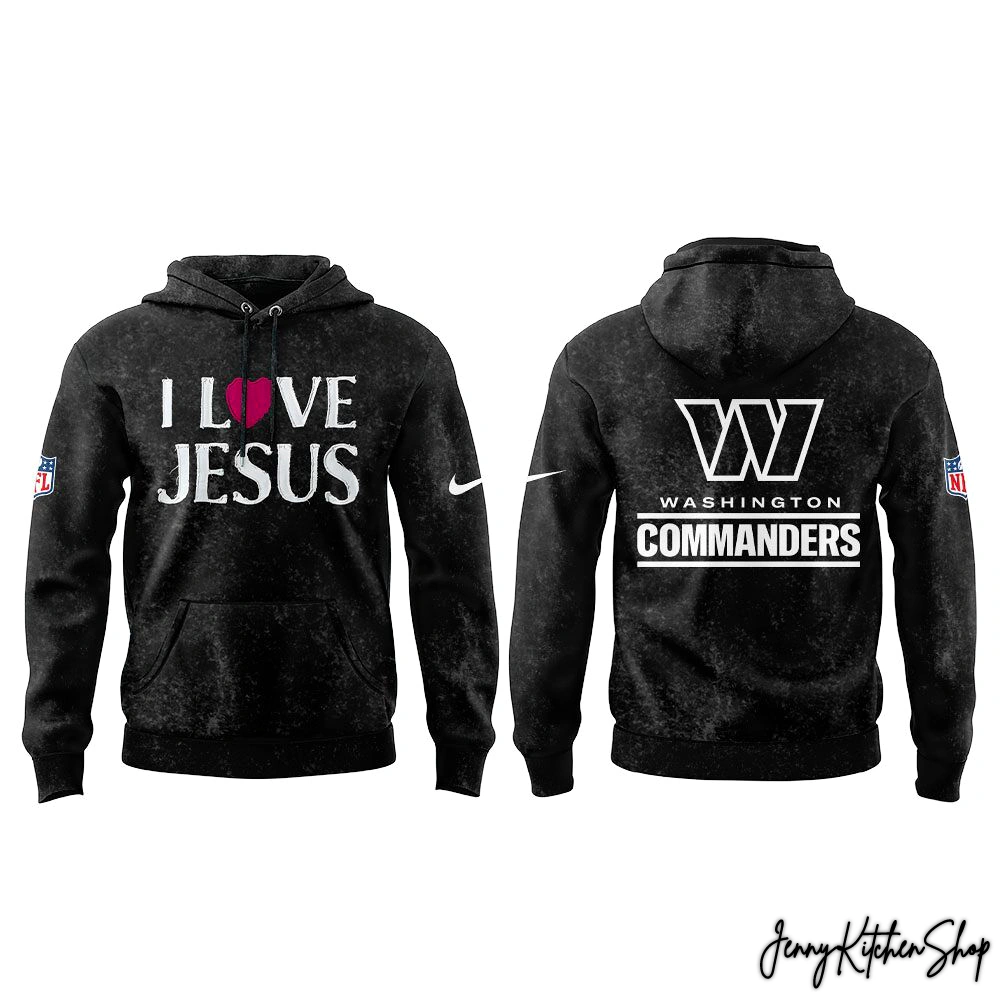 Washington Commanders Love Jesus Hoodie