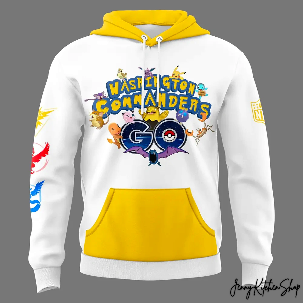 Washington Commanders x Pokemon Go Limited Hoodie