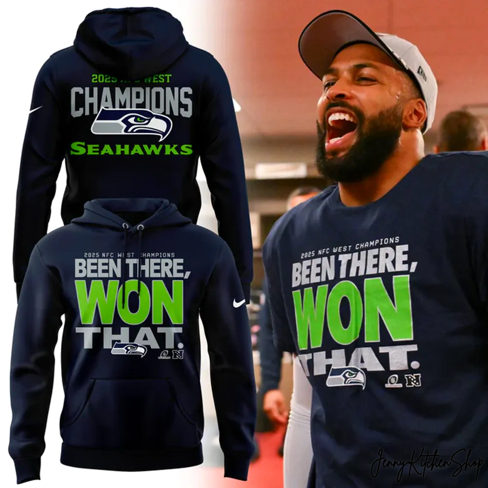 2025 NFC West Division Seattle Seahawks Champions Shirt