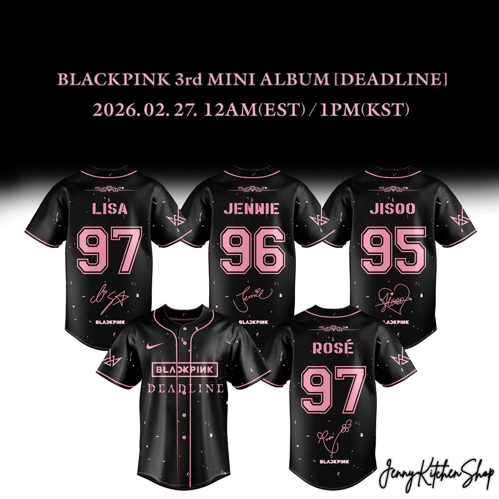 2026 BLACKPINK Comeback Mini Album Jersey