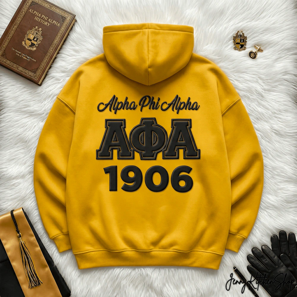 Alpha Phi Alpha 1906 For Men 2026 Limited Hoodie