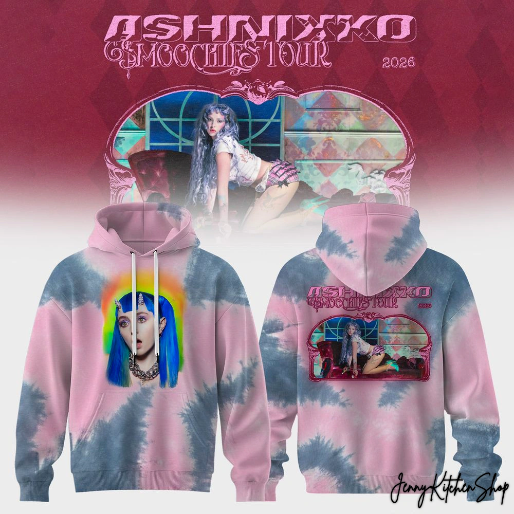 Ashnikko Smoochies Tour 2026 For Fans Hoodie Ashnikko Smoochies Tour 2026 For Fans Hoodie