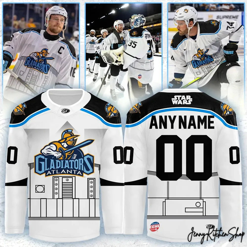 Atlanta Gladiators Star Wars Night 2026 Hockey Jersey