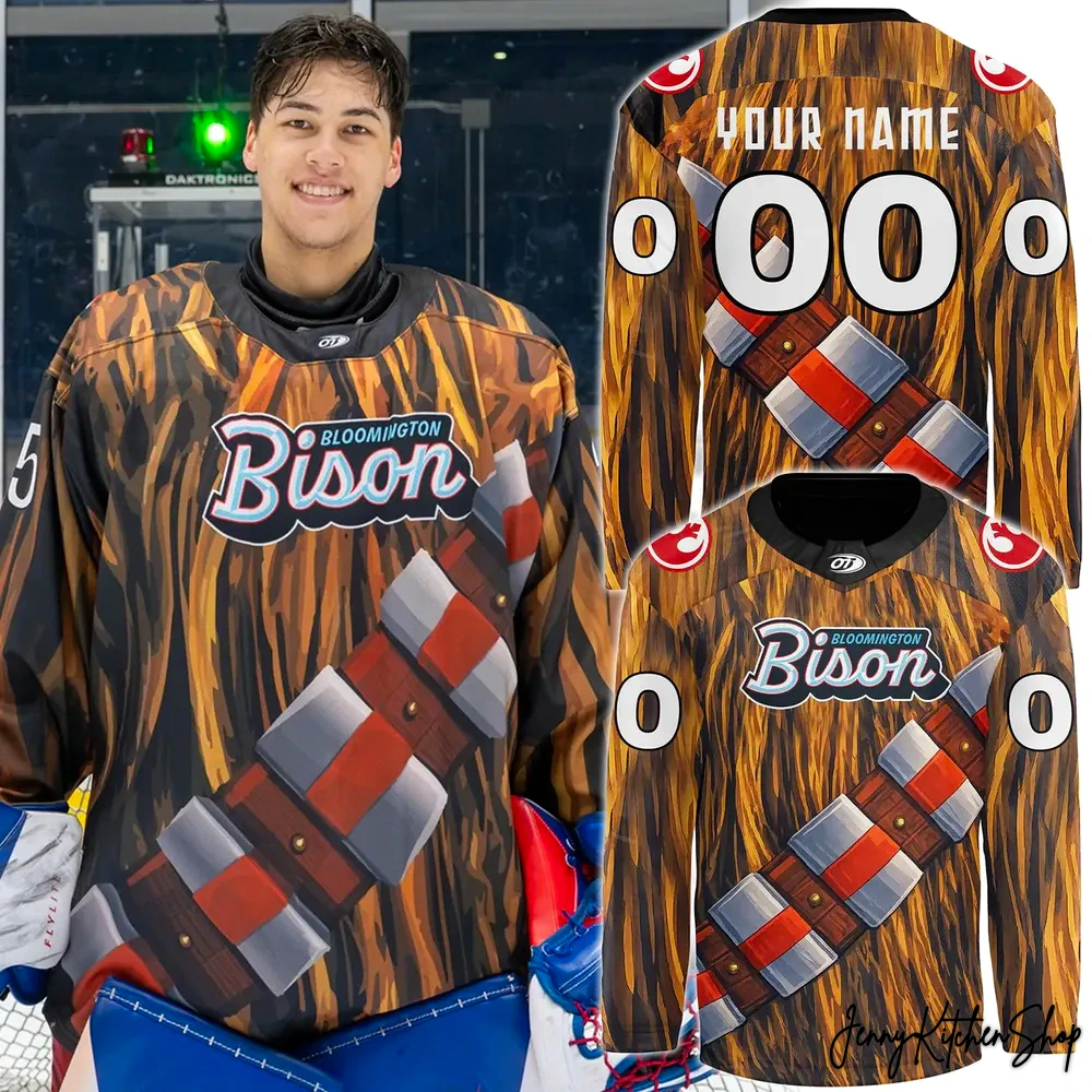 Bloomington Bison Star Wars 2026 Limited Hockey Jersey