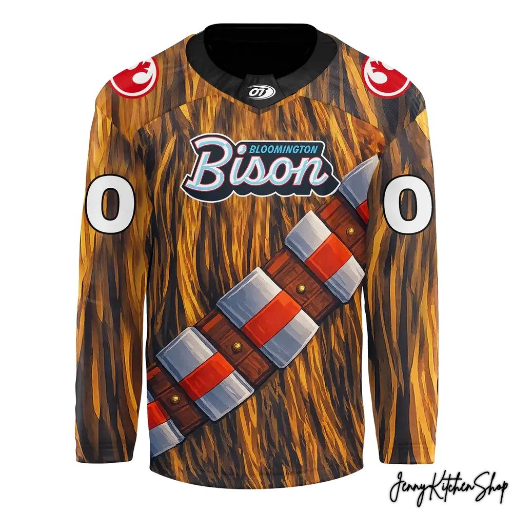 Bloomington Bison Star Wars 2026 Limited Hockey Jersey