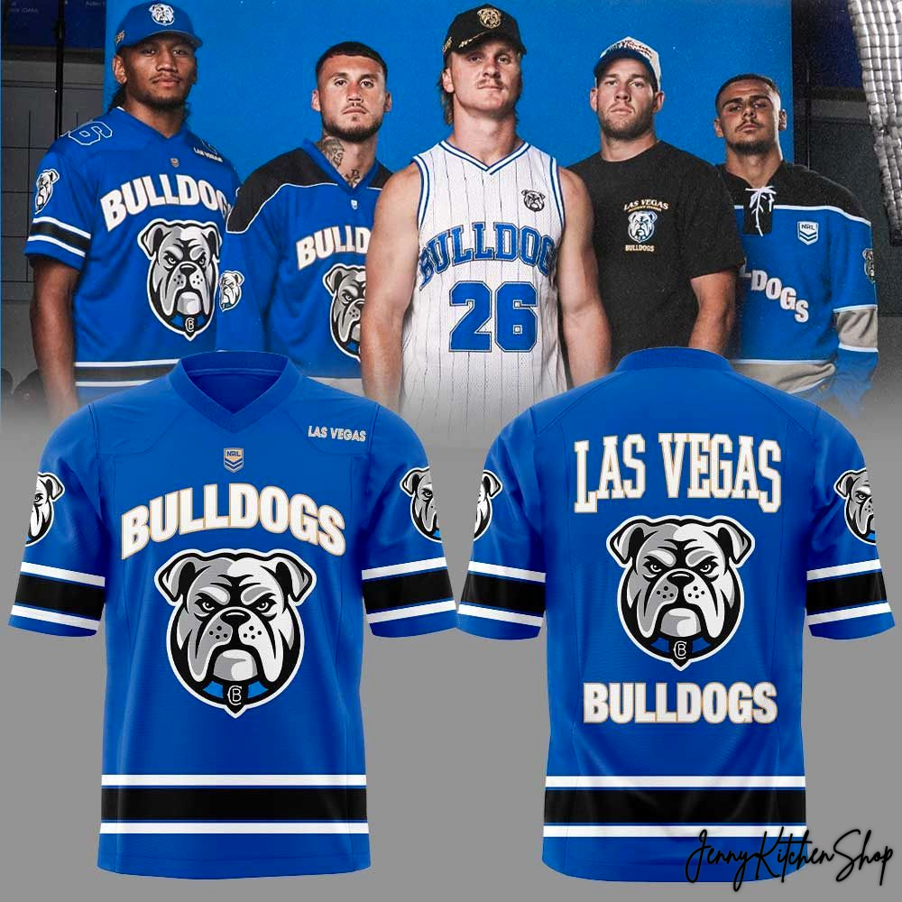Canterbury-Bankstown Bulldogs 2026 Las Vegas Limited Football Jersey