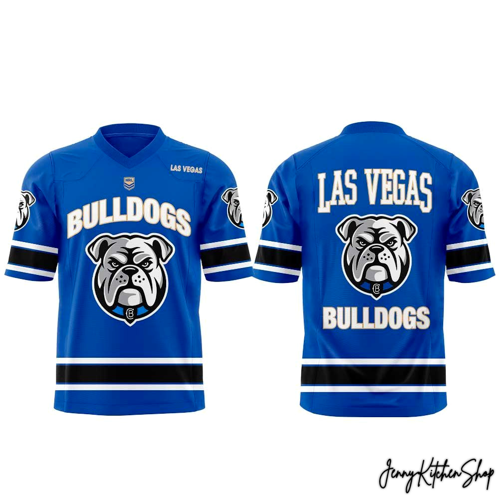 Canterbury-Bankstown Bulldogs 2026 Las Vegas Limited Football Jersey