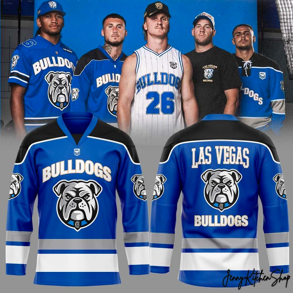 Canterbury-Bankstown Bulldogs Las Vegas 2026 Hockey Jersey