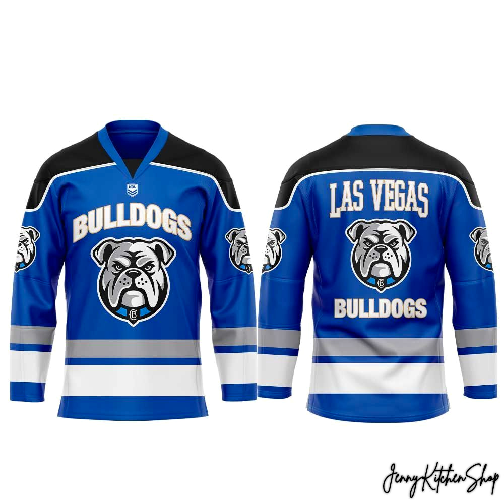 Canterbury-Bankstown Bulldogs Las Vegas 2026 Hockey Jersey