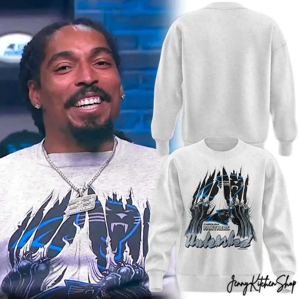 Carolina Panthers Tre Can’t Wait 2026 Unleashed Sweatshirt Carolina Panthers Tre Can’t Wait 2026 Unleashed Sweatshirt
