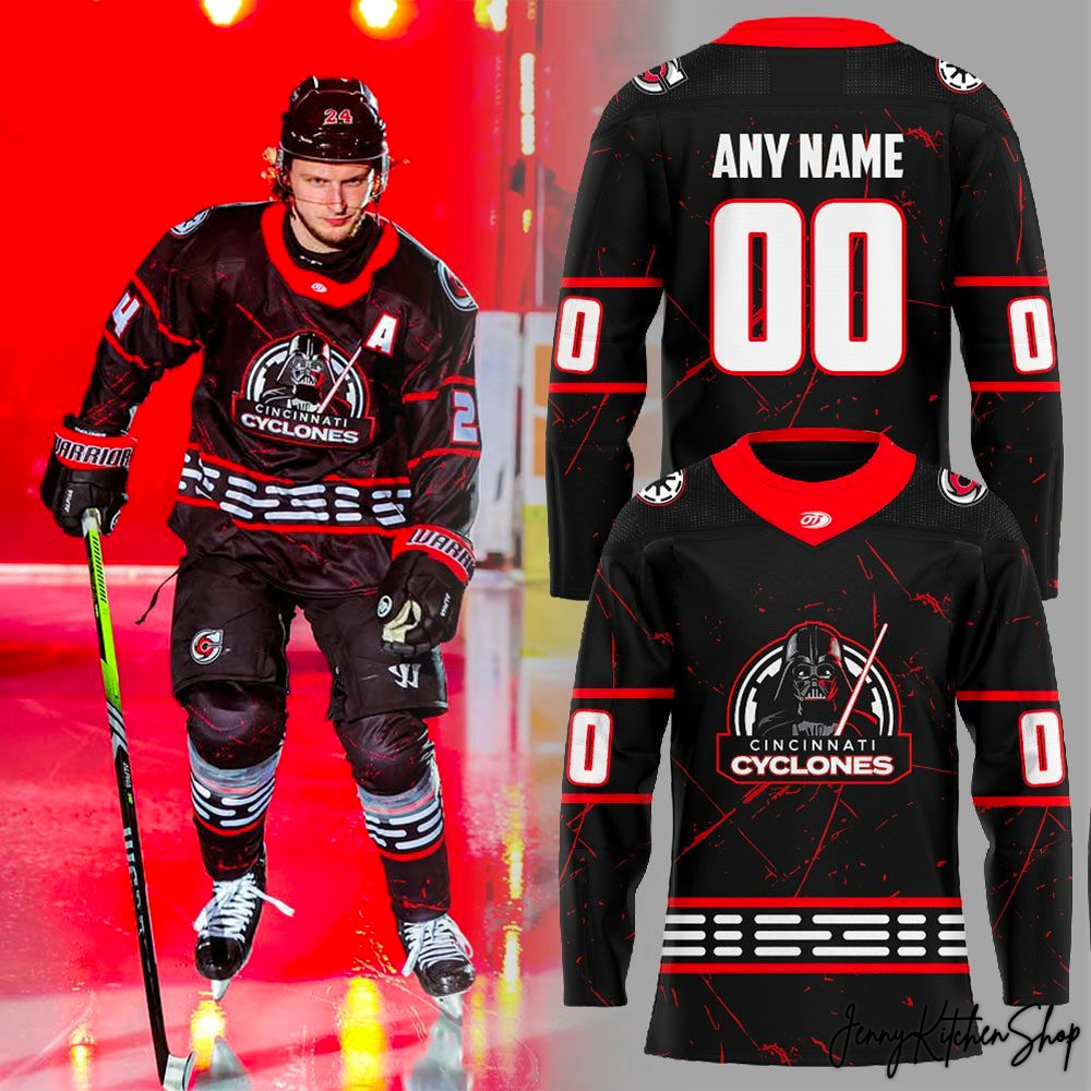 Cincinnati Cyclones Star Wars Night 2026 Hockey Jersey Cincinnati Cyclones Star Wars Night 2026 Hockey Jersey