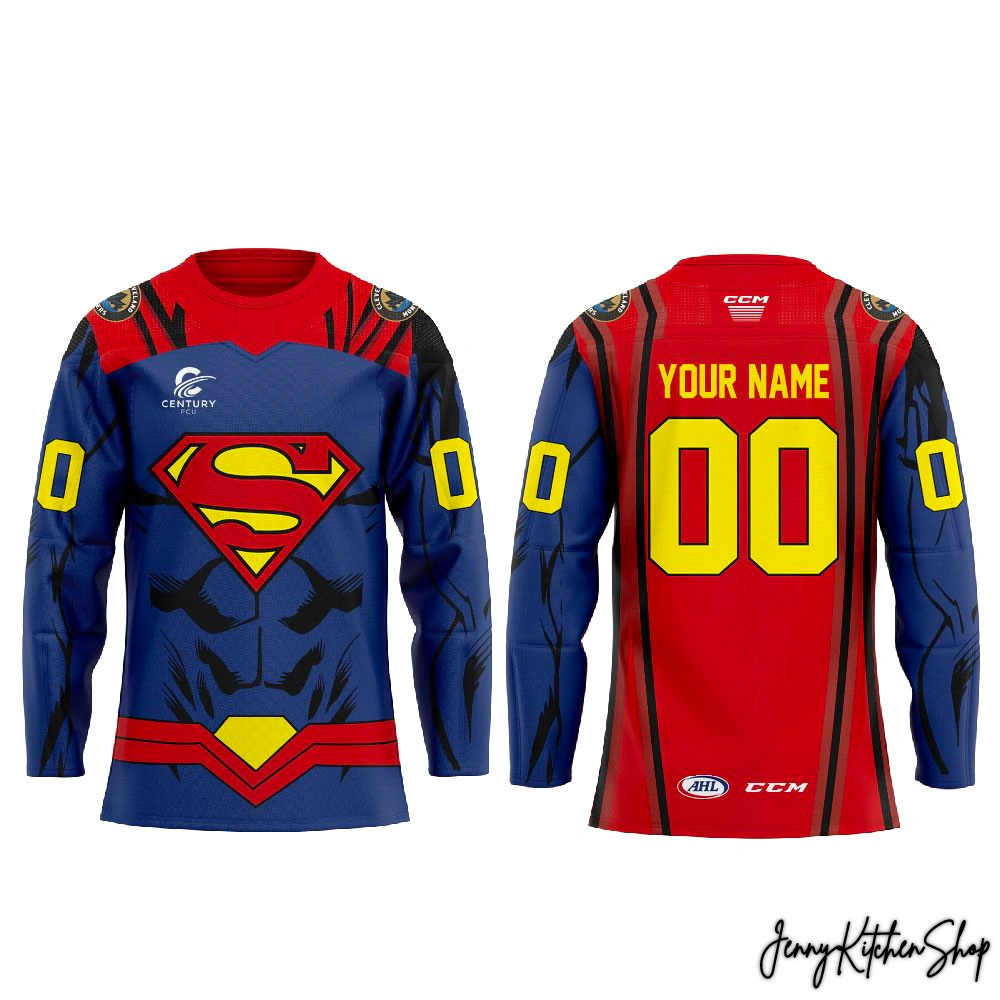 Cleveland Monsters Our Superman 2026 Limited Hockey Jersey
