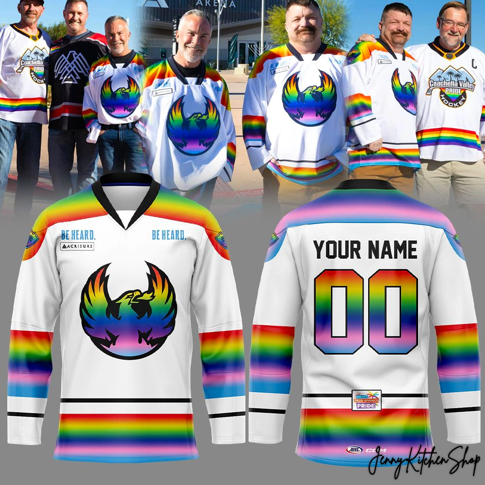 Coachella Valley Firebirds Pride 2026 Hockey Jersey