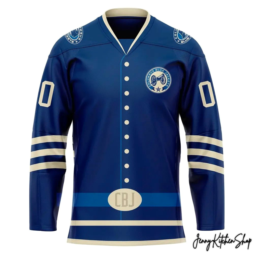 Columbus Blue Jackets 2026 Military Appreciation Night Hockey Jersey
