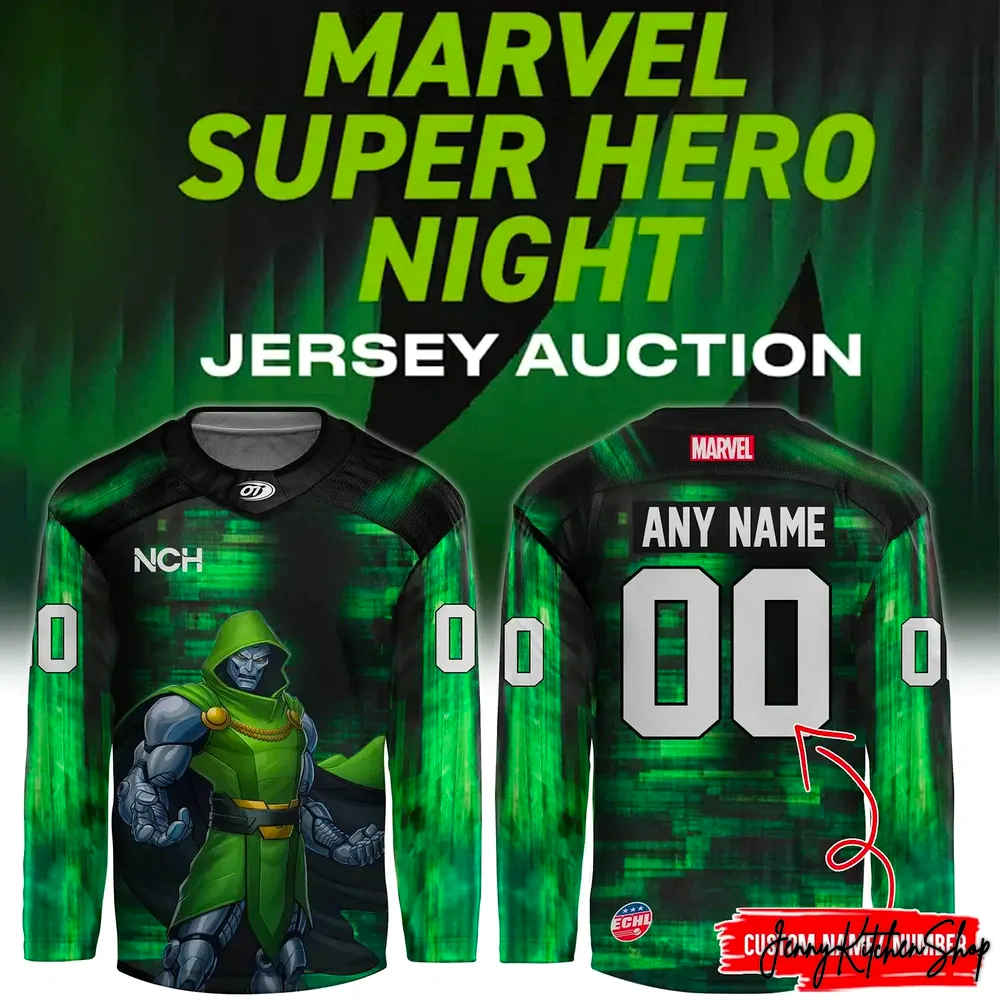 Florida Everblades 2026 Marvel Super Hero Hockey Jersey