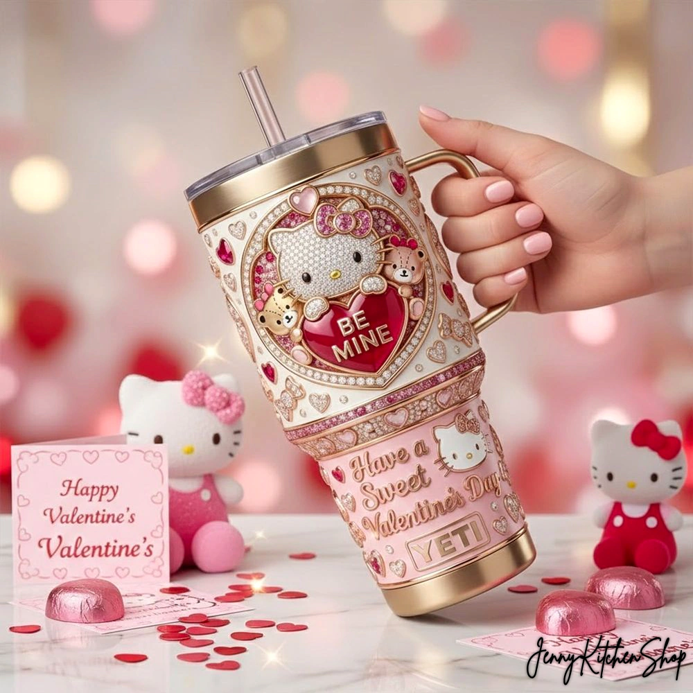 Hello Kitty Valentines Day New 2026 Tumbler
