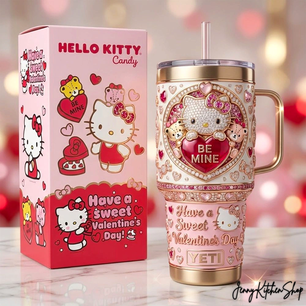 Hello Kitty Valentines Day New 2026 Tumbler