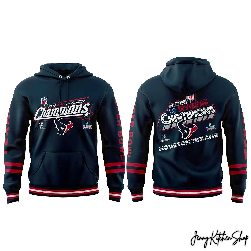 Houston Texans NFC 2026 Champions Hoodie
