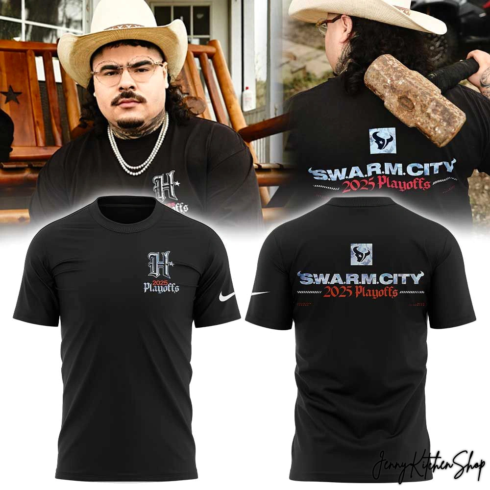 Houston Texans SWARM City 2025 Playoff Shirt, Hoodie