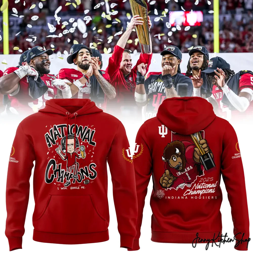 Indiana Hoosiers 2025 National Champions Hoodie