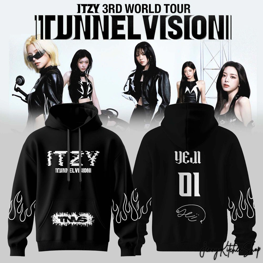 ITZY 3rd World Tour 2026 For Fans Hoodie