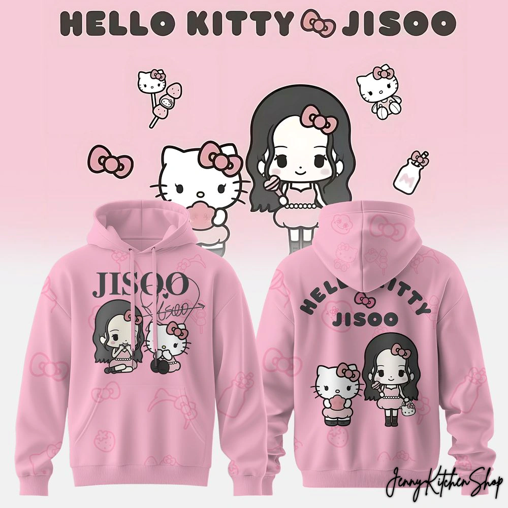Jisoo x Hello Kitty 2026 For Fans Limited Hoodie