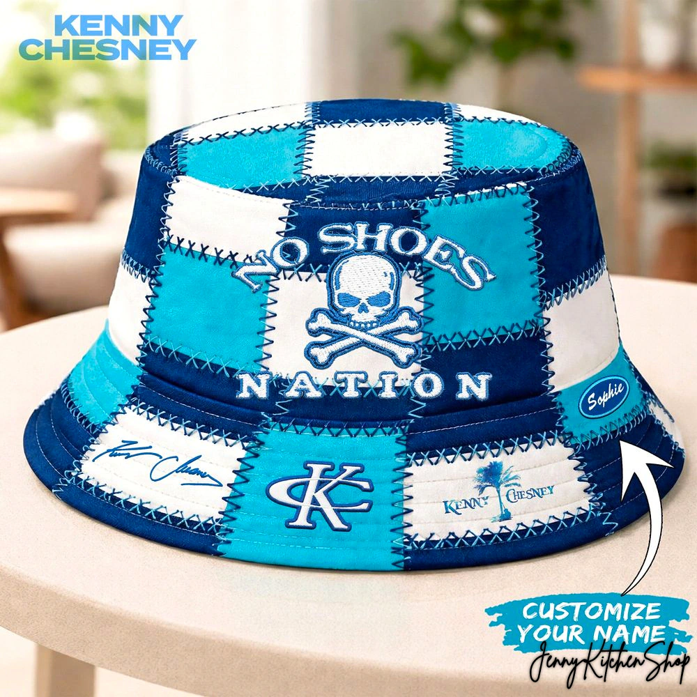 Kenny Chesney Noshoes KC For Fans Bucket Hat