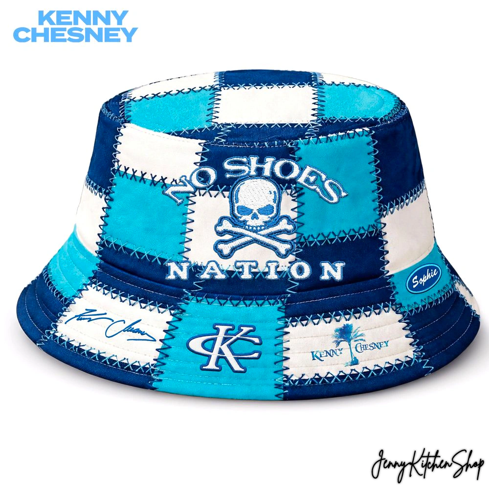 Kenny Chesney Noshoes KC For Fans Bucket Hat