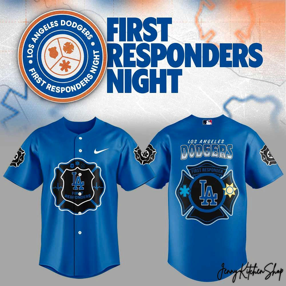 Los Angeles Dodgers First Responders Night 2026 Jersey