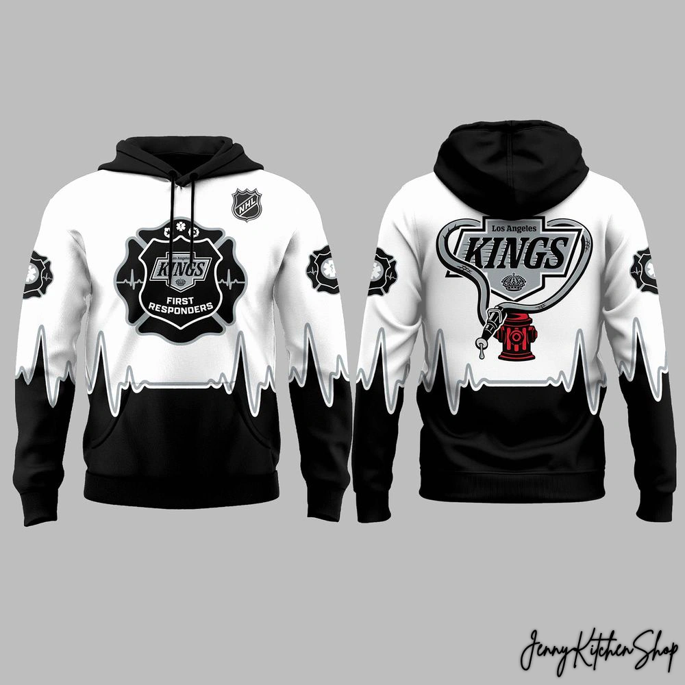 Los Angeles Kings 2026 First Responders Night Hoodie