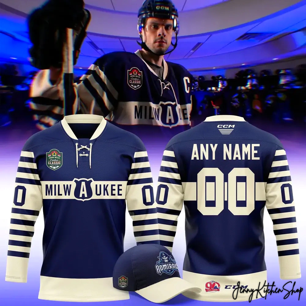 Milwaukee Admirals x Iowa Wild Outdoor Classic 2026 Jersey