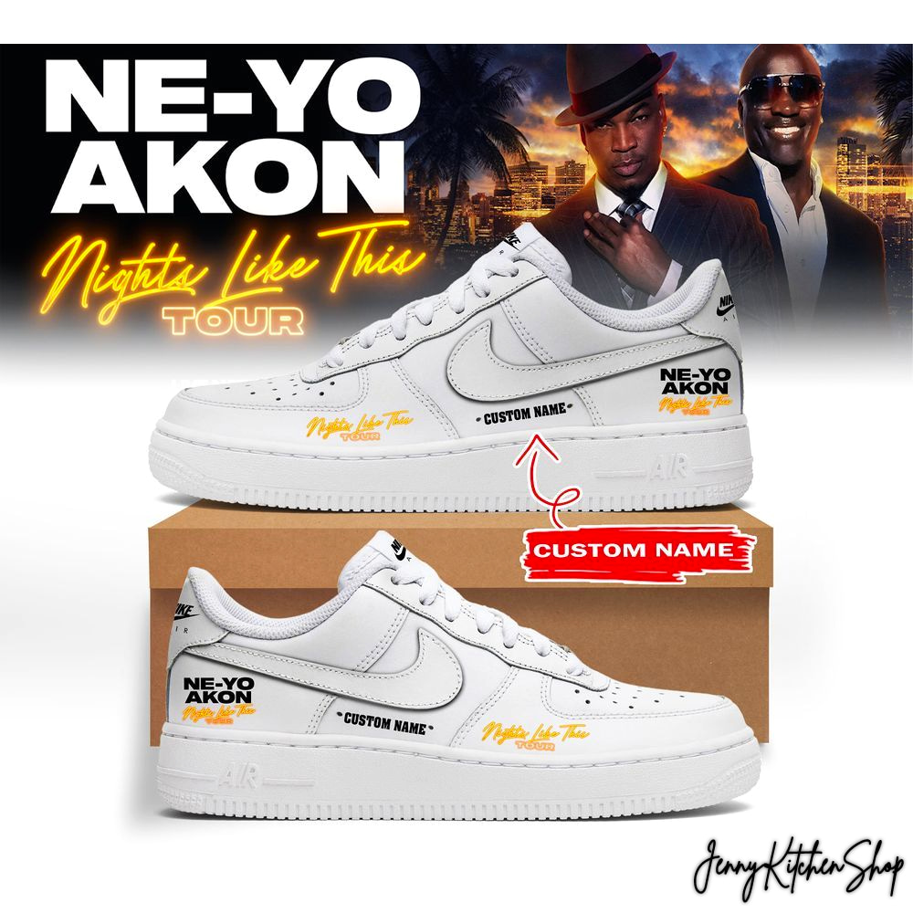 NE-YO & AKON Nights Like This Tour 2026 Shoes NE-YO & AKON Nights Like This Tour 2026 Shoes