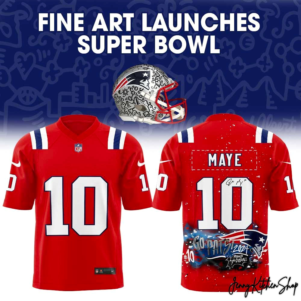New England Patriots Fine Art Launches 2026 Super Bowl Jersey New England Patriots Fine Art Launches 2026 Super Bowl Jersey