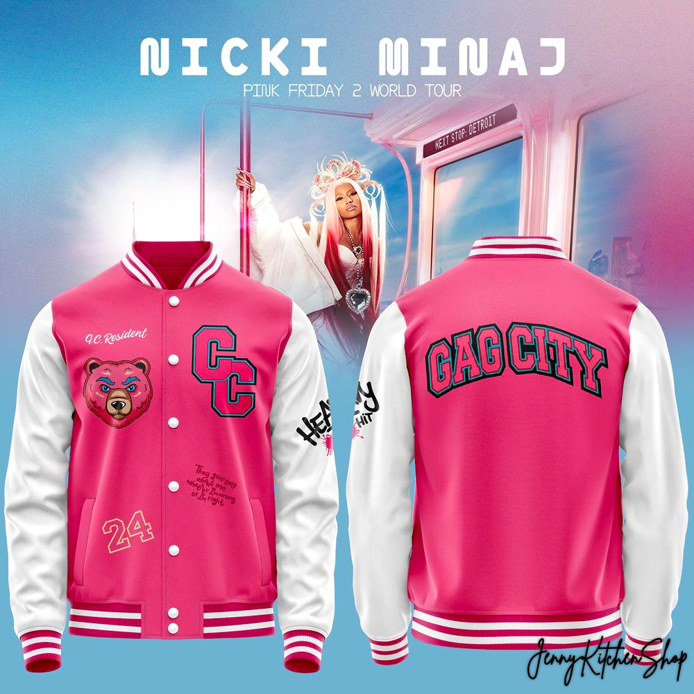 Nicki Minaj 2026 Pink Friday 2 World Tour Jacket