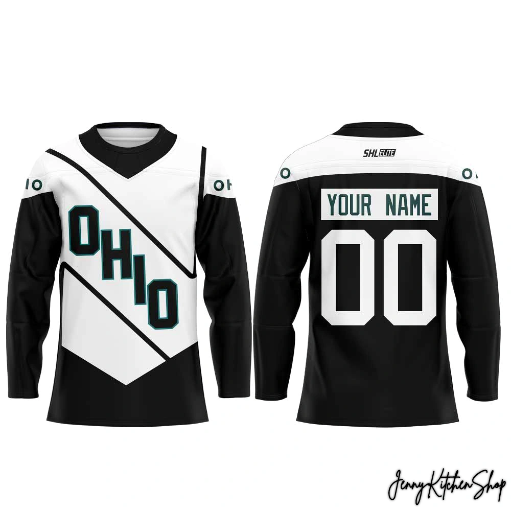 Ohio Bobcats x Marching 100 Special 2026 Hockey Jersey