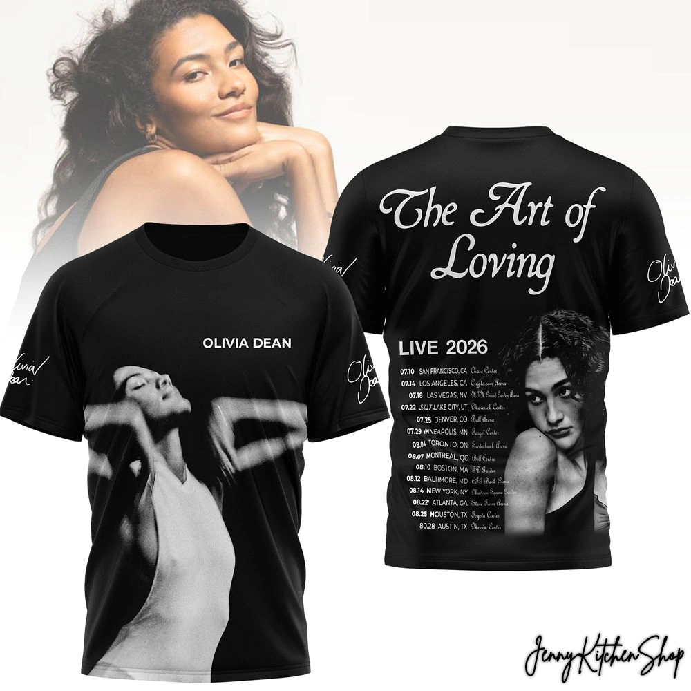 Olivia Dean The Art Of Loving 2026 Live Shirt