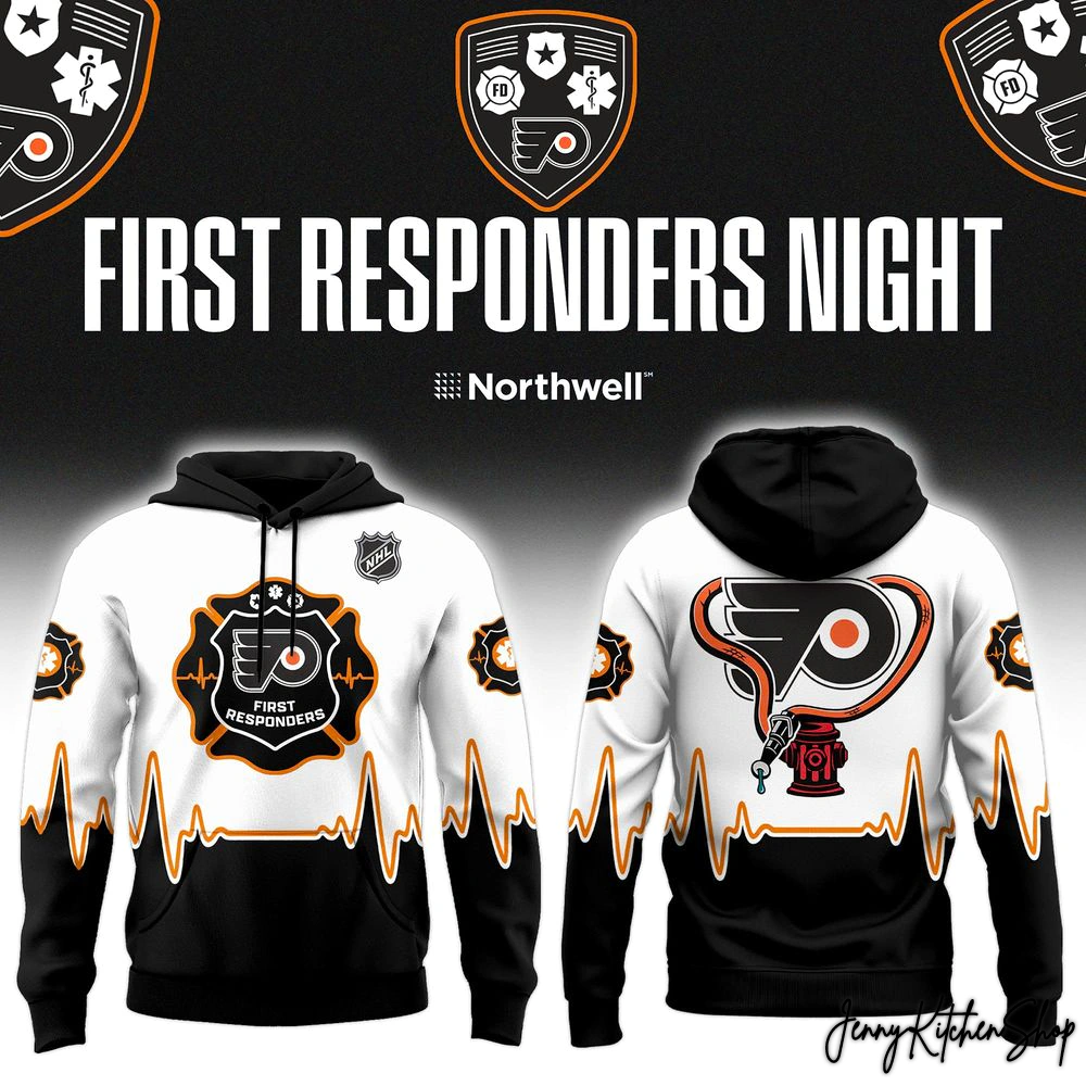 Philadelphia Flyers 2026 First Responders Night Hoodie
