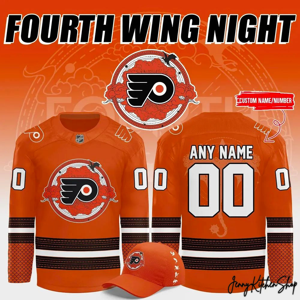 Philadelphia Flyers 2026 Fourth Wing Night Hockey Jersey Philadelphia Flyers 2026 Fourth Wing Night Hockey Jersey