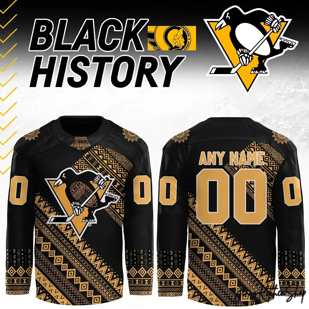 Pittsburgh Penguins 2026 Black History Month Hockey Jersey