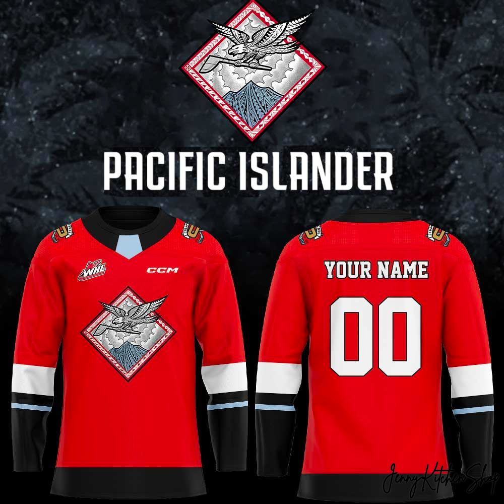 Portland Winterhawks 2026 Pacific Islander Celebration Night Jersey