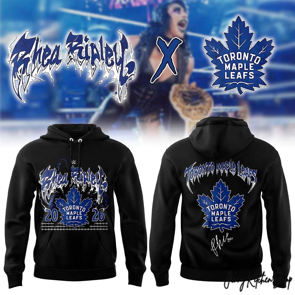 Rhea Ripley x Toronto Maple Leafs 2026 Hoodie