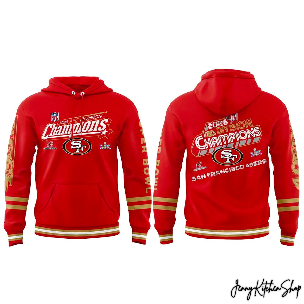 San Francisco 49ers NFC 2026 Champions Hoodie