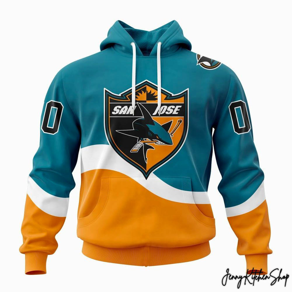 San Jose Sharks 2026 Special City Design Hoodie