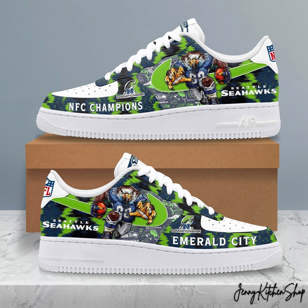 Seattle Seahawks NFC Champions 2025-26 Shoes