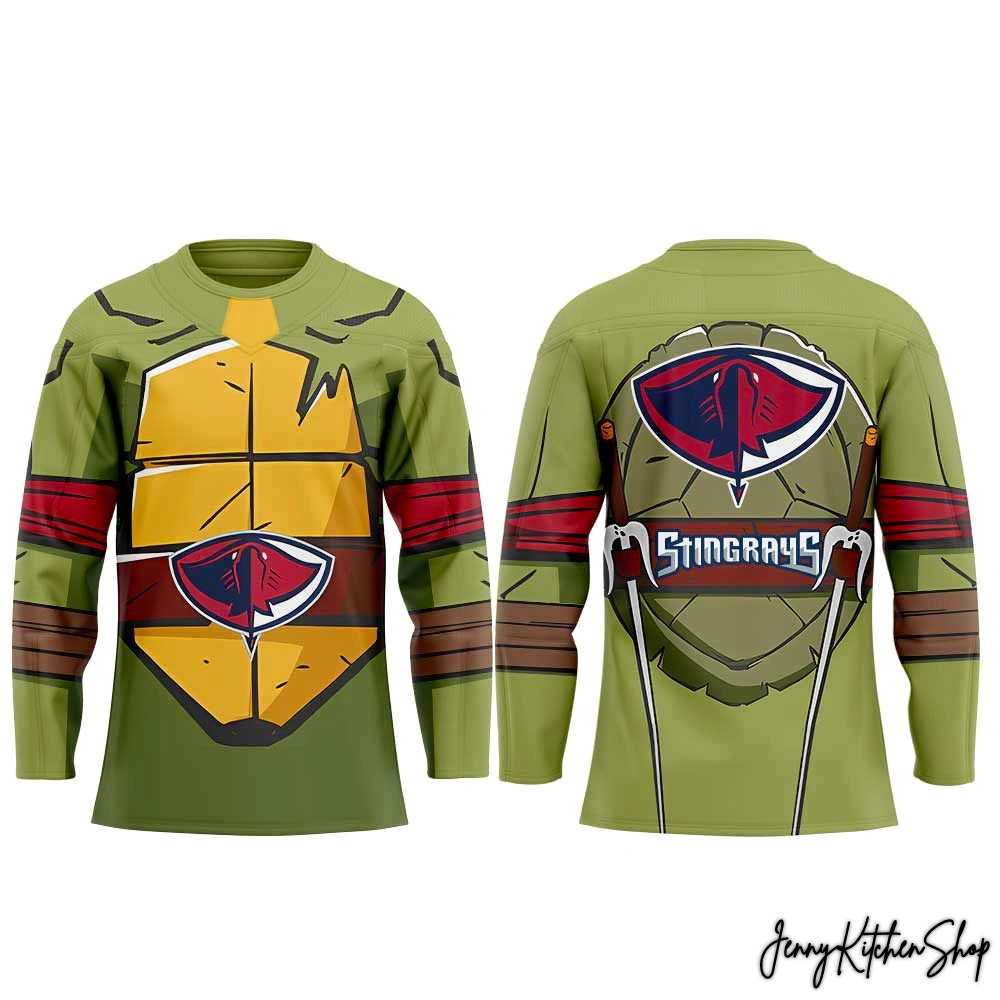 South Carolina Stingrays 2026 Teenage Mutant Ninja Special Jersey