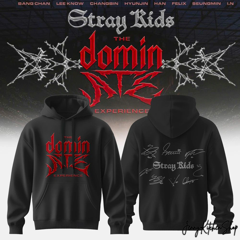 Stray Kids 2026 The Dominate ATE Experience Limited Hoodie