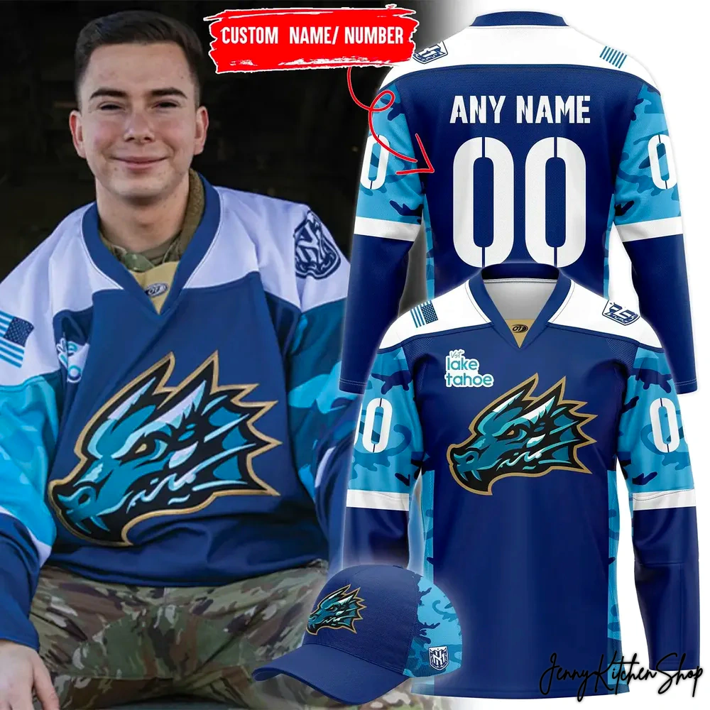 Tahoe Knight Monsters Military Appreciation 2026 Special Jersey Tahoe Knight Monsters Military Appreciation 2026 Special Jersey