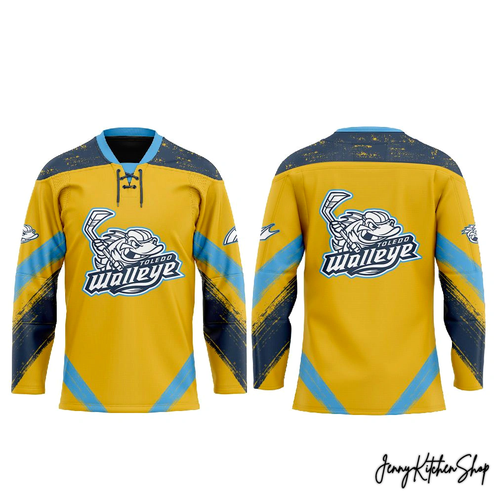 Toledo Walleye 2026 Kids Takeover Warmup Hockey Jersey