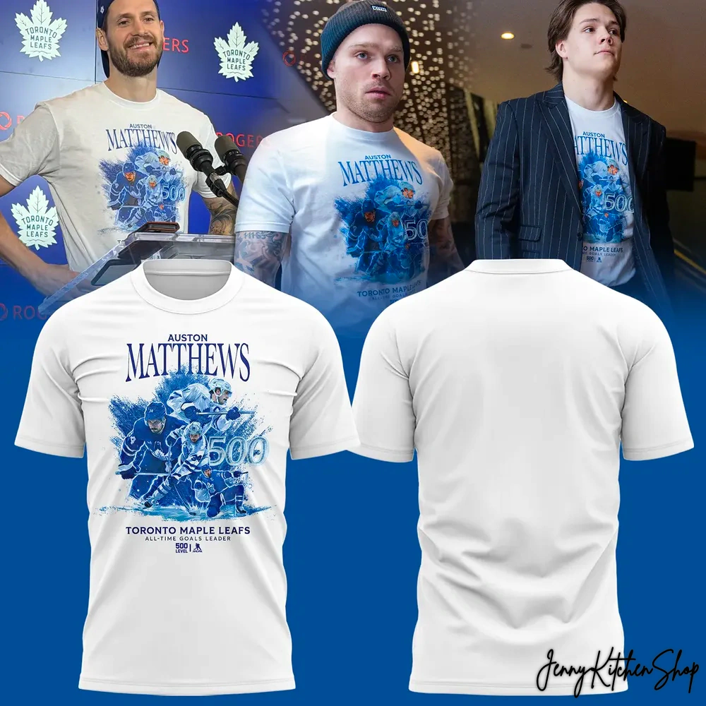 Toronto Maple Leafs Auston Matthews 500 Shirt, Hoodie Toronto Maple Leafs Auston Matthews 500 Shirt, Hoodie