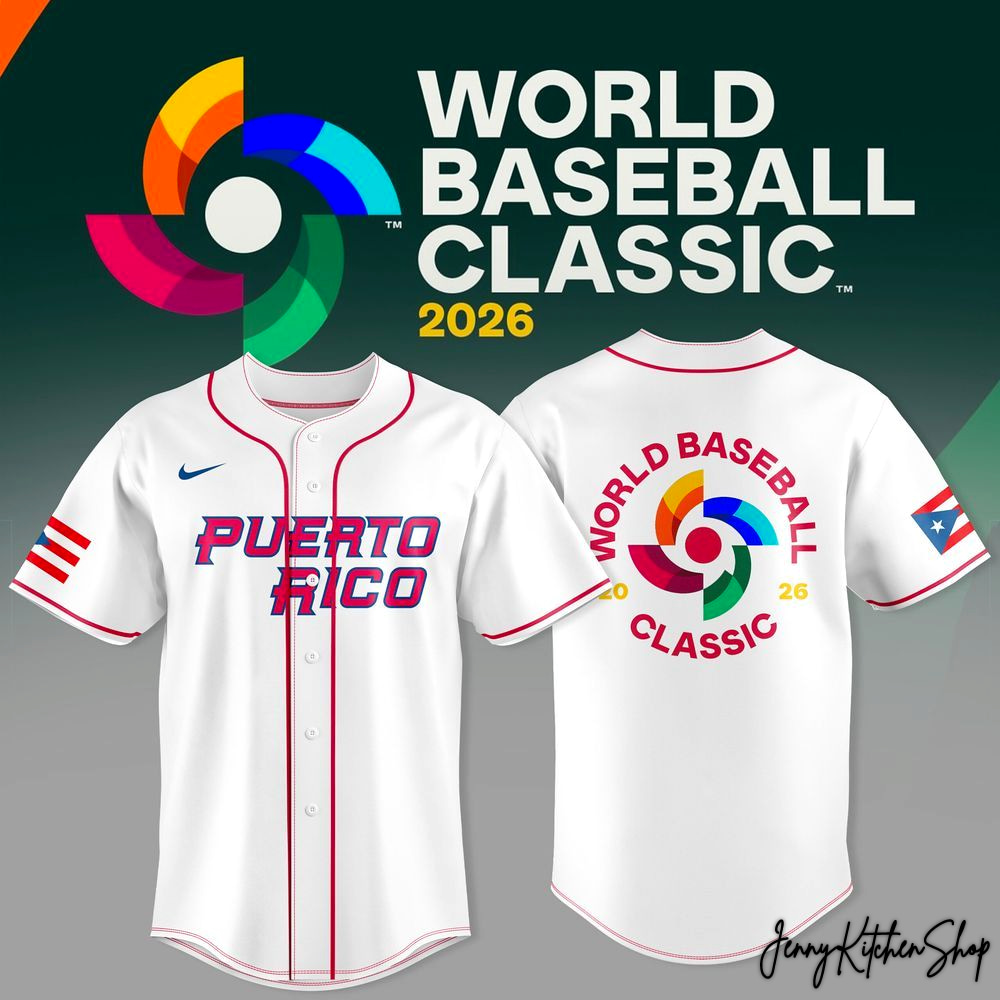 2026 Puerto Rico World Baseball Classic Jersey 2026 Puerto Rico World Baseball Classic Jersey